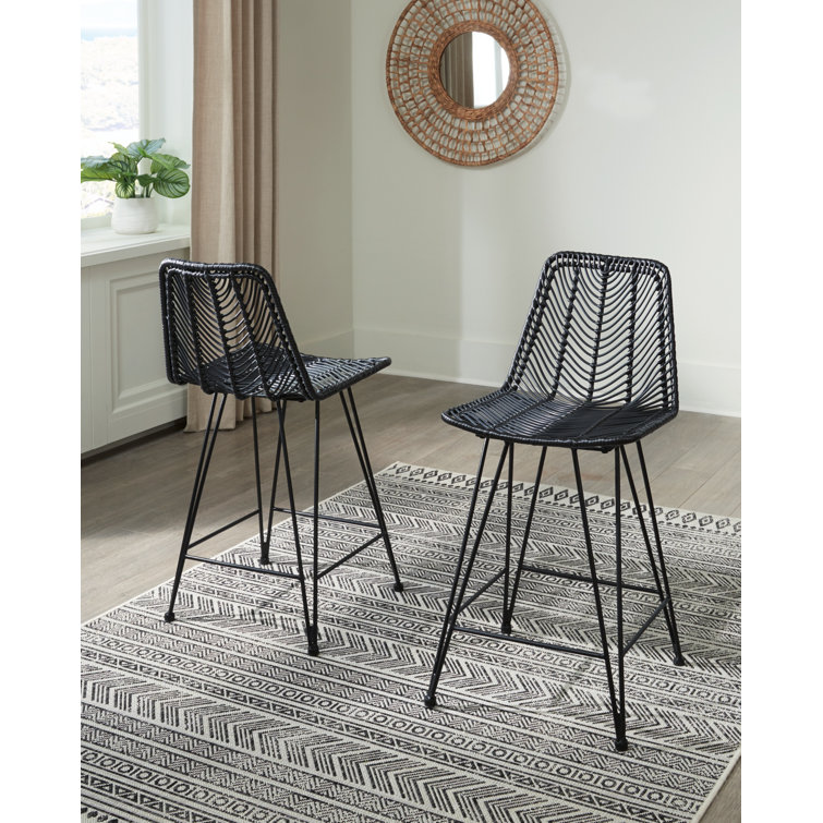 Signature Design by Ashley Angentree Upholstered Barstool